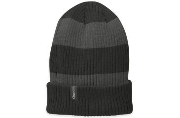 Image of Outdoor Research Knotty Beanie - Unisex-Charcoal/Pewter-One Size