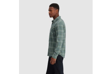 Image of Outdoor Research Kulshan Flannel Shirt - Mens, Balsam, Medium, 3000910765007