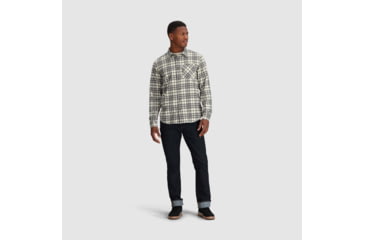Image of Outdoor Research Kulshan Flannel Shirt - Mens, Bone, 2XL, 3000910003010