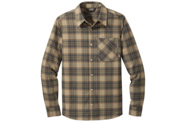 Image of Outdoor Research Kulshan Flannel Shirt - Mens, Hazelwood, Extra Large, 2776021423009
