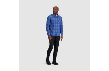 Image of Outdoor Research Kulshan Flannel Shirt - Mens, Topaz, 2XL, 3000912452010