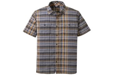 Image of Outdoor Research Lager Short Sleeve Shirt, Mens, Coyote, S, 264611-coyote-S