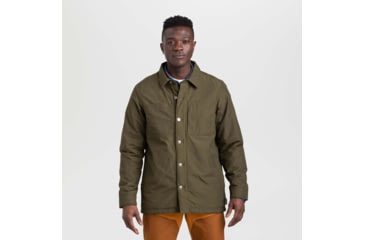 Image of Outdoor Research Lined Chore Jacket - Mens, Loden, Medium, 2832151943007