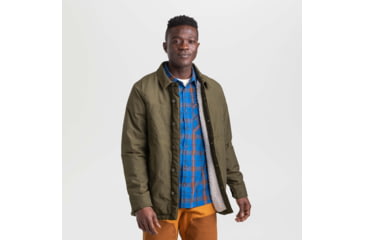 Image of Outdoor Research Lined Chore Jacket - Mens, Loden, Medium, 2832151943007
