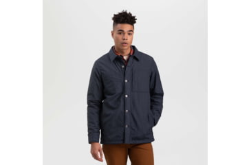 Image of Outdoor Research Lined Chore Jacket - Mens, Naval Blue, Large, 2832151289008