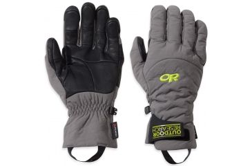 Image of Outdoor Research Lodestar Sensor Gloves-Pewter-Medium