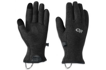 Image of Outdoor Research Longhouse Sensor Gloves - Women's-Black-Medium