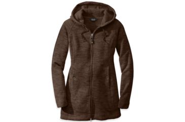 Image of Outdoor Research Longitude Hoody - Womens-Earth/Dark Earth-Large