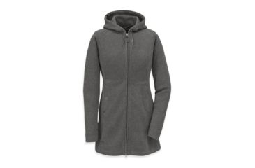 Image of Longitude Hoody - Womens-Pewter-X-Small