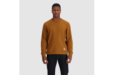 Image of Outdoor Research Mega Trail Mix Fleece Crew - Mens, Bronze, Extra Large, 3007272442009