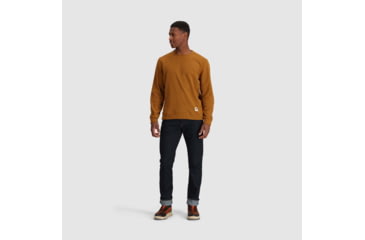 Image of Outdoor Research Mega Trail Mix Fleece Crew - Mens, Bronze, Extra Large, 3007272442009