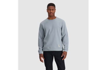 Image of Outdoor Research Mega Trail Mix Fleece Crew - Mens, Slate, Extra Large, 3007270930009