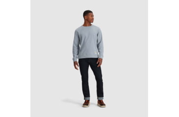 Image of Outdoor Research Mega Trail Mix Fleece Crew - Mens, Slate, Extra Large, 3007270930009