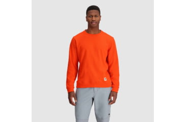 Image of Outdoor Research Mega Trail Mix Fleece Crew - Mens, Spice, Extra Large, 3007272448009