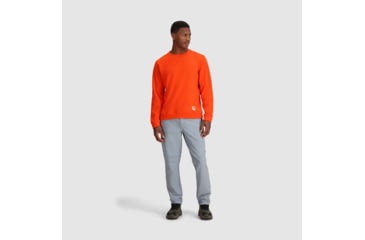 Image of Outdoor Research Mega Trail Mix Fleece Crew - Mens, Spice, Extra Large, 3007272448009