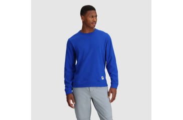 Image of Outdoor Research Mega Trail Mix Fleece Crew - Mens, Topaz, Medium, 3007272452007