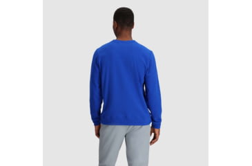 Image of Outdoor Research Mega Trail Mix Fleece Crew - Mens, Topaz, Medium, 3007272452007
