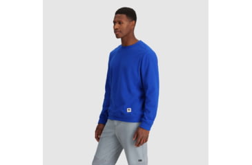 Image of Outdoor Research Mega Trail Mix Fleece Crew - Mens, Topaz, Medium, 3007272452007