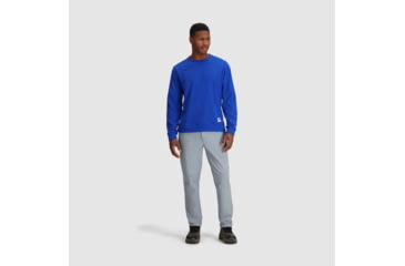 Image of Outdoor Research Mega Trail Mix Fleece Crew - Mens, Topaz, Medium, 3007272452007