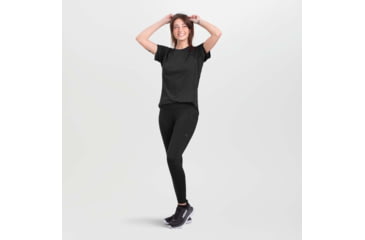 Image of Outdoor Research Melody 7/8 Leggings - Womens, Black, Small, 2837860001006