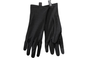 Image of Outdoor Research Merino 150 Sensor Liners, Black, Small, 2832850001006