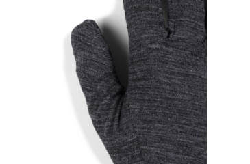 Image of Outdoor Research Merino 150 Sensor Liners, Charcoal Heather, Large, 2832850893008
