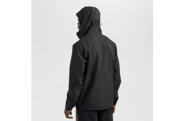 Image of Outdoor Research Motive AscentShell Jacket - Mens, Black, S, 2799860001006