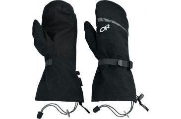 Image of Outdoor Research Northback Gloves - Black/Gray L