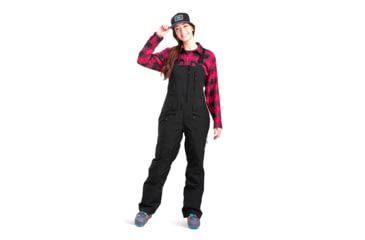 Image of Outdoor Research MT Baker Storm Bibs - Womens, Black, Large, 2832100001008