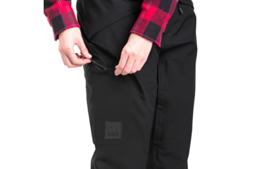 Image of Outdoor Research MT Baker Storm Bibs - Womens, Black, Large, 2832100001008