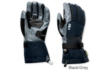 Image of Outdoor Research Northback Gloves - Black/Gray XL