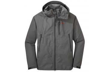 Image of Outdoor Research Optimizer Jacket, Men's, Charcoal, M 264418-charcoal-M