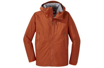 Image of Outdoor Research Optimizer Jacket - Mens, Burnt Orange, Small, 2644180551006