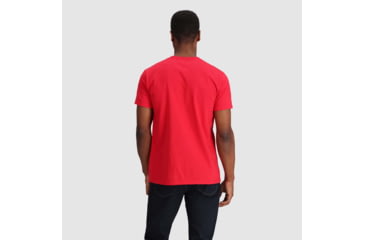 Image of Outdoor Research OR Advocate Stripe T-Shirt, Spice/Bronze, Medium, 3002232562007