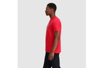 Image of Outdoor Research OR Advocate T-Shirt, Spice/Topaz, Medium, 2800422619007