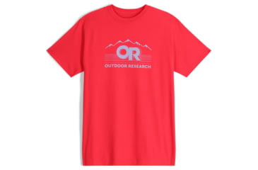 Image of Outdoor Research OR Advocate T-Shirt, Spice/Topaz, Medium, 2800422619007