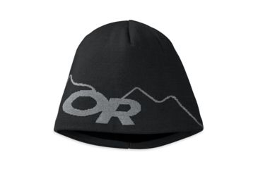 Image of Outdoor Research OR Storm Beanie-Black/Silver-One Size