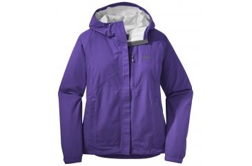 Image of Outdoor Research Panorama Point Jacket, Women's, Purple Rain Herringbone, XL 264428-prpl rn hrb-XL