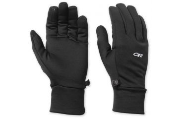 Image of Outdoor Research PL Base Gloves Small Black 816992