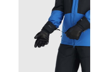 Image of Outdoor Research Prevail Heated GORE-TEX Gloves, Black, Small, 3000050001006