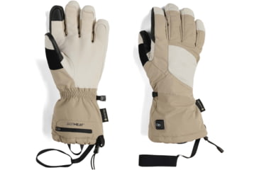 Image of Outdoor Research Prevail Heated GORE-TEX Gloves, Pro Khaki, Medium, 3000052291007