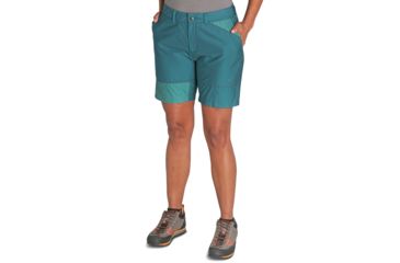 Image of Outdoor Research Quarry Shorts - Womens, Washed Peacock, 14, 2692451272303