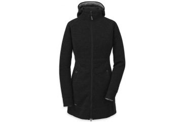 Image of Outdoor Research Salida Long Hoody - Womens-Black-Large