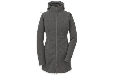 Image of Outdoor Research Salida Long Hoody - Womens-Charcoal-Large