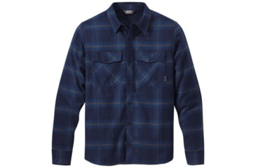 Image of Outdoor Research Sandpoint Flannel Shirt - Mens, Night Plaid, Large, 2776011874008