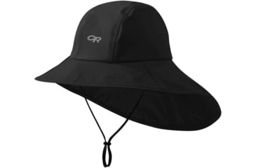 Image of Outdoor Research Seattle Cape Hat, Black, Small, 2776620001006