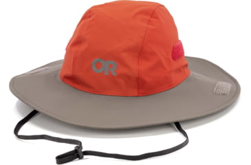 Image of Outdoor Research Seattle Rain Hat, Cardinal/gravel, Extra Large, 3222903024009