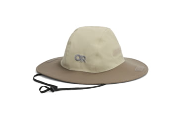 Image of Outdoor Research Seattle Rain Hat, Pro Khaki/Morel, Large, 3222902868-L