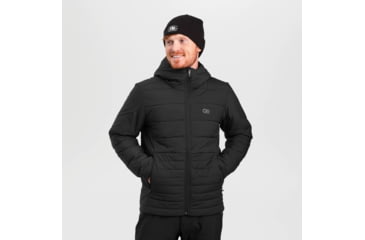 Image of Outdoor Research Shadow Insulated Hoodie - Men's, Black, Extra Large, 2831850001009