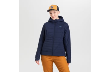 Image of Outdoor Research Shadow Insulated Hoodie - Womens, Naval Blue, L, 2831991289008